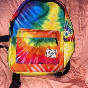 Tie-dye mini backpack